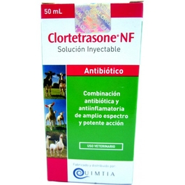 Clortetrasone NF frasco x 50 mL