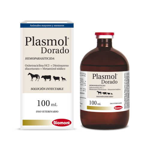 Plasmol dorado frasco x 100 mL