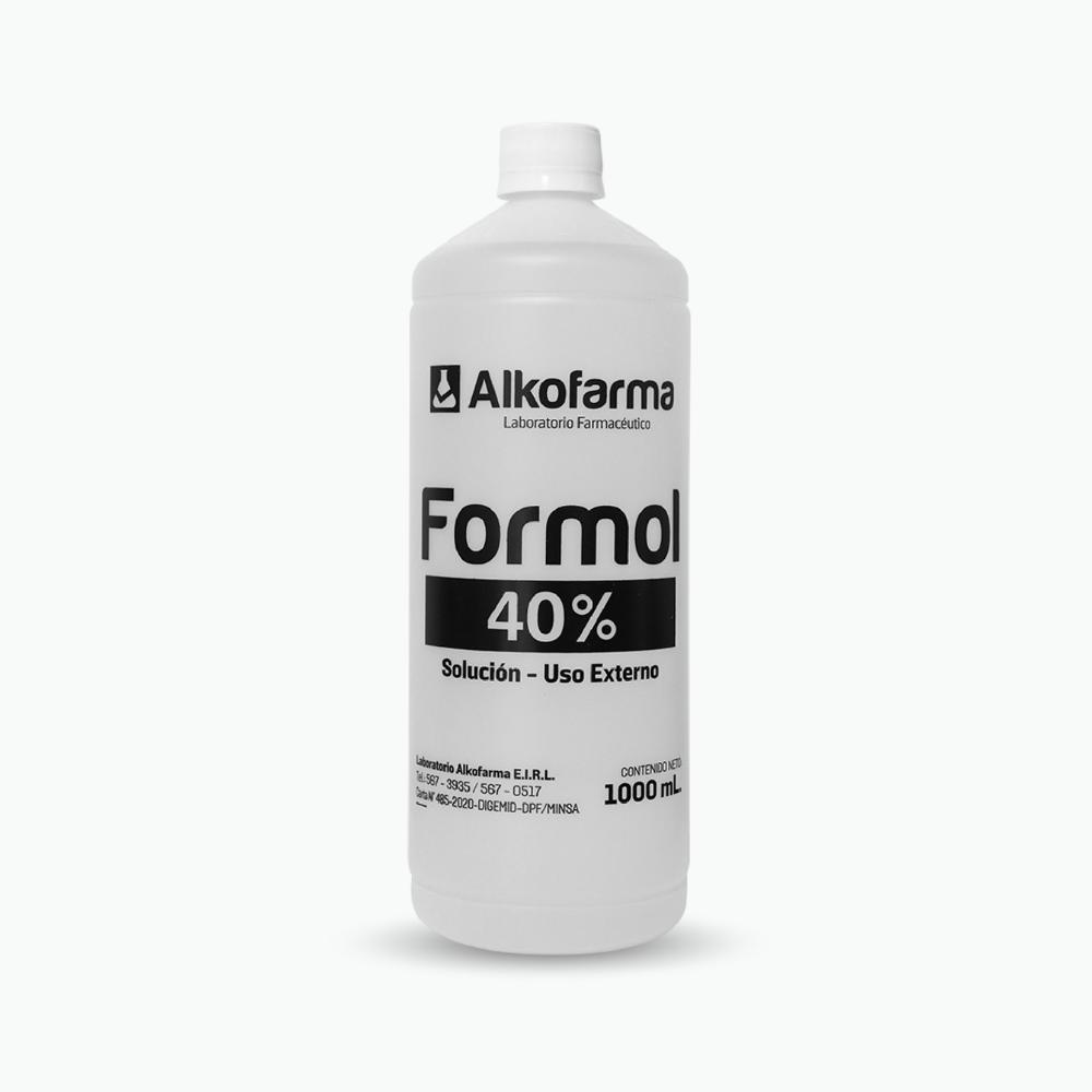 Formol 40% Alkofarma frasco x lt