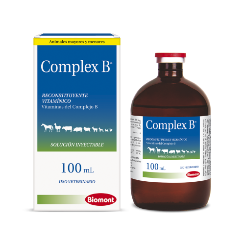 Complex B Biomont frasco x 100 mL