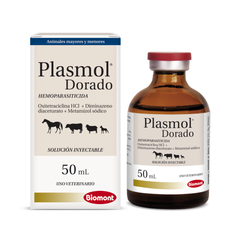 Plasmol dorado frasco x 50 mL