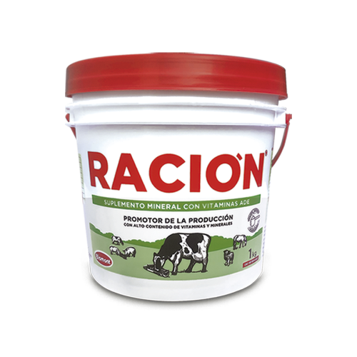 Ración (sal mineral) balde x kg