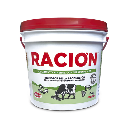 Ración (sal mineral) balde x 4 kg