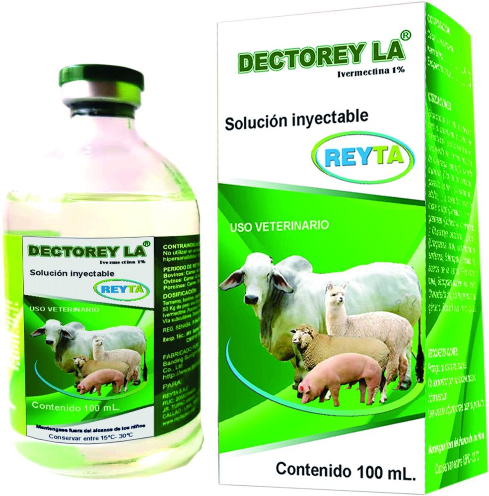 Dectorey LA frasco x 100 mL