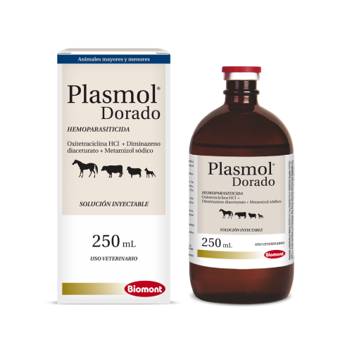Plasmol dorado frasco x 250 mL
